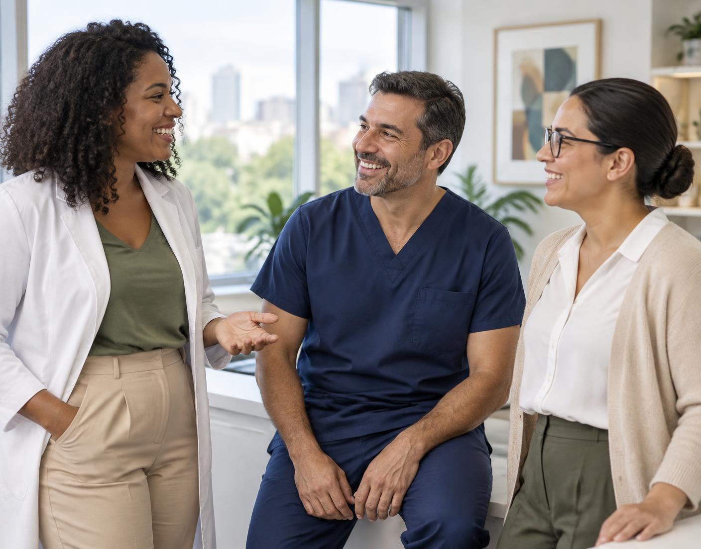Representação provisória da equipe multidisciplinar